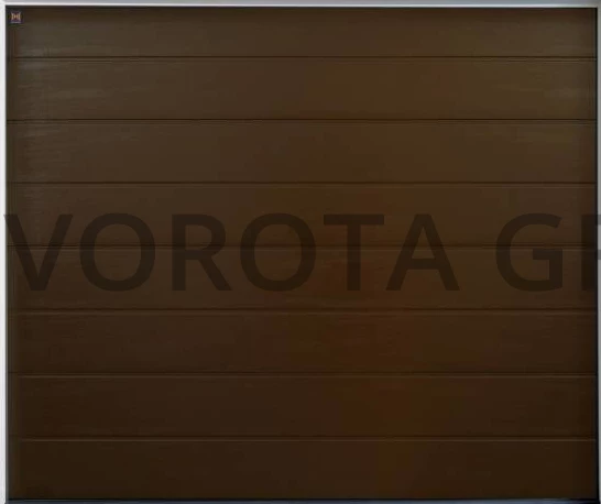 Гаражные ворота Hormann коричневого цвета 2200x2200